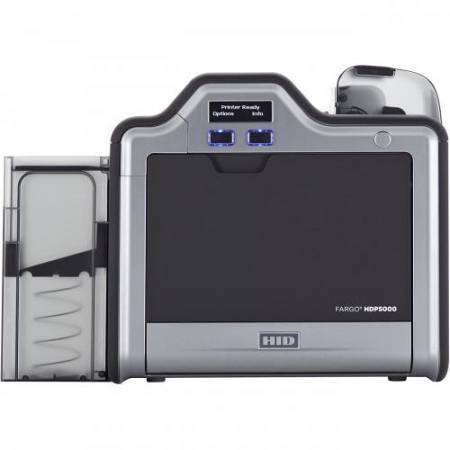 Fargo HDP5000e Single Side Printer-Ready Stock